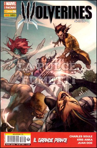 WOLVERINE #   316 - WOLVERINES 4 ( DI 10 ) - ALL-NEW MARVEL NOW!